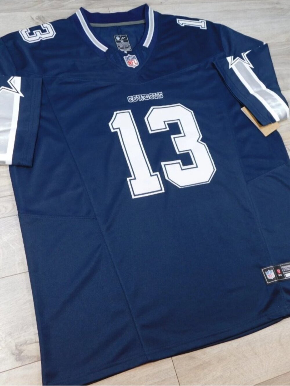 Caleb Downs Navy 13 Stitched Jersey Vapor